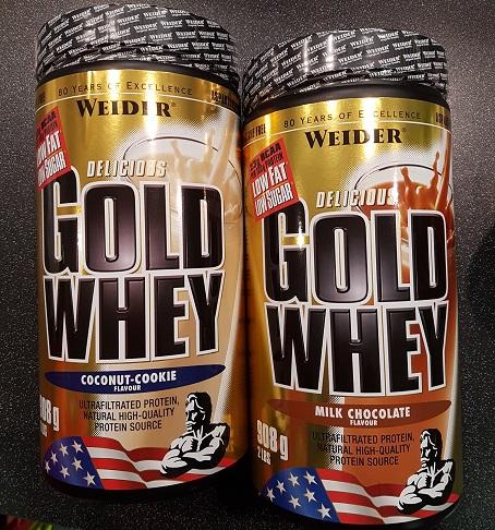 Weider Gold Whey Balenie